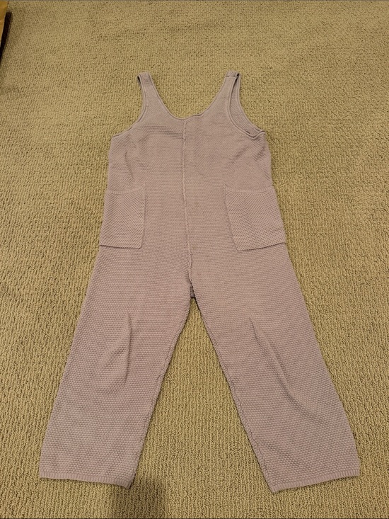 Free People Pants - Free People Women’s Knit Sleeveless Jumpsuit - Mauve